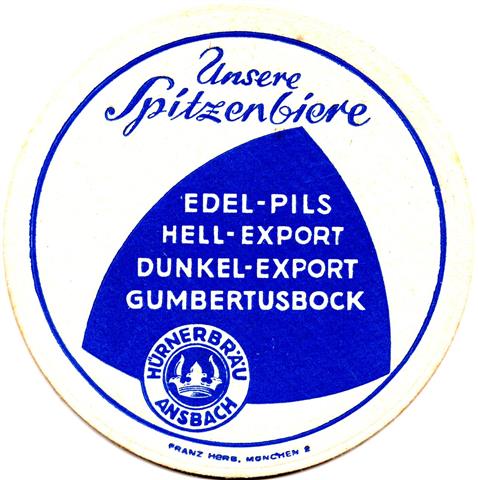 ansbach an-by h�rner rund 4b (215-spitzenbiere-blau)